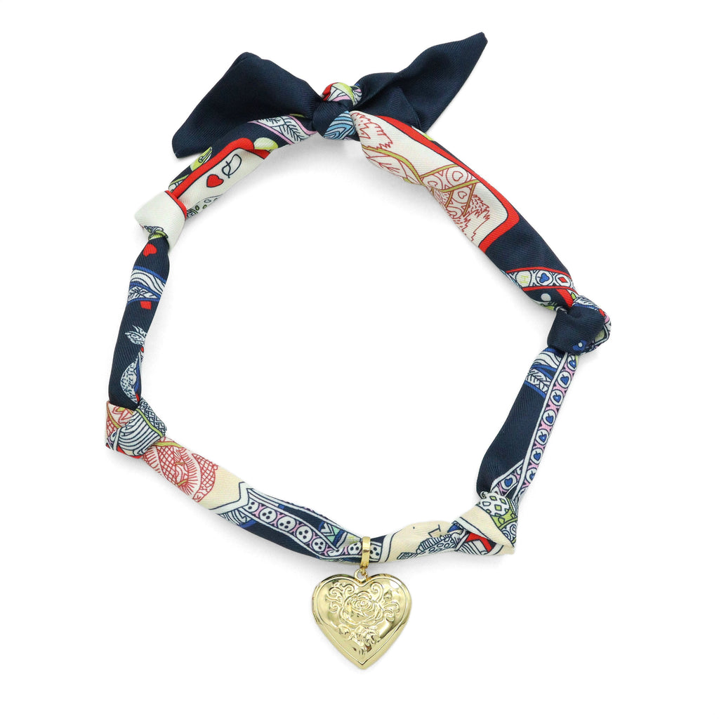 Convertible Scarf Necklace, Adjustable Silk Scarf Statement Necklace, sku#EF806-4