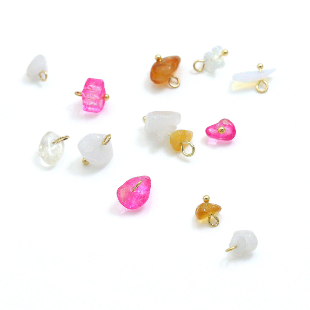 Colorful Ceramic Fish Charm Handmade gemstone beads charm For Necklace Bracelet Jewelry Making Supply, Sku#EF818