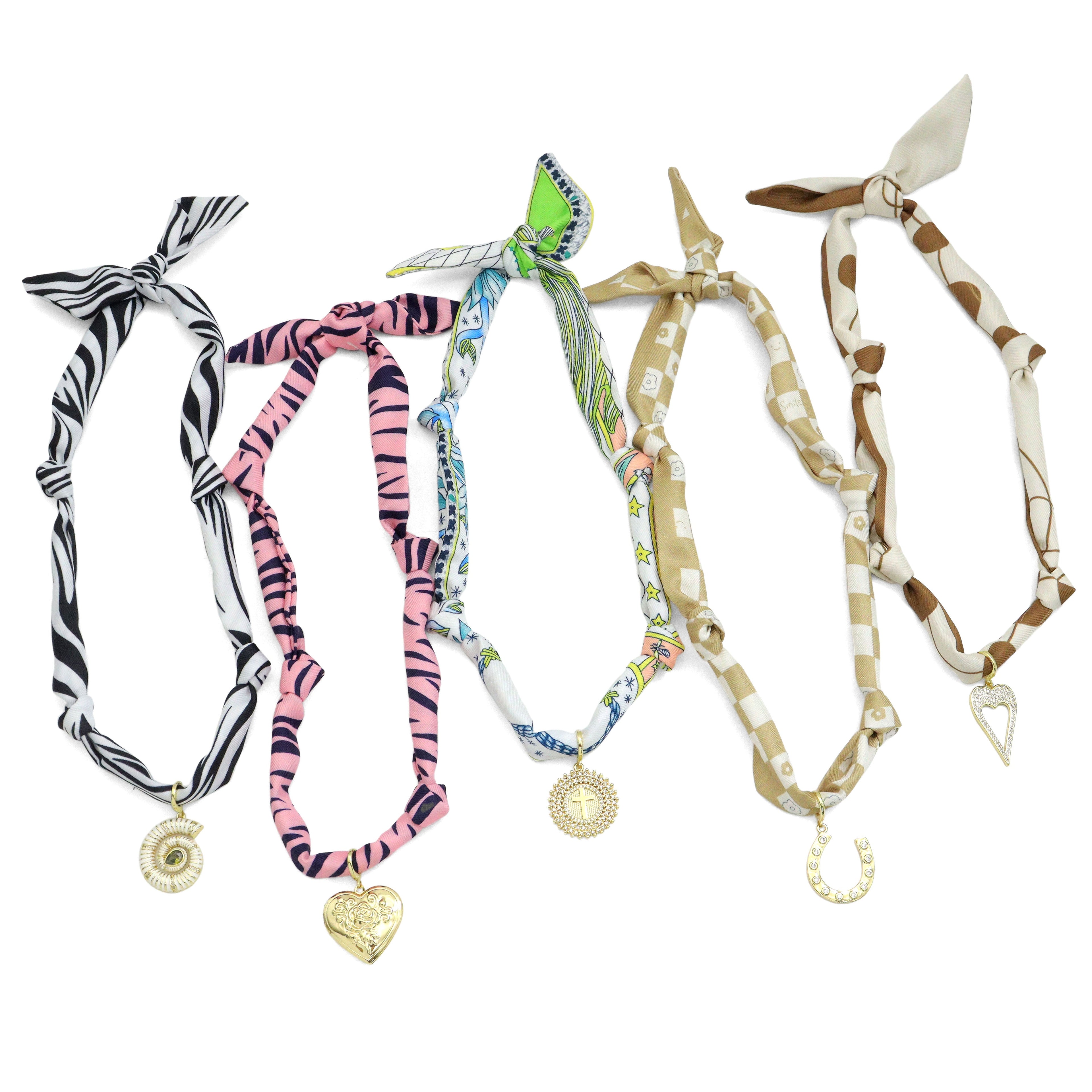 MIXED Detachable Center Pendant for Scarf & charm bar necklace, EFC-3
