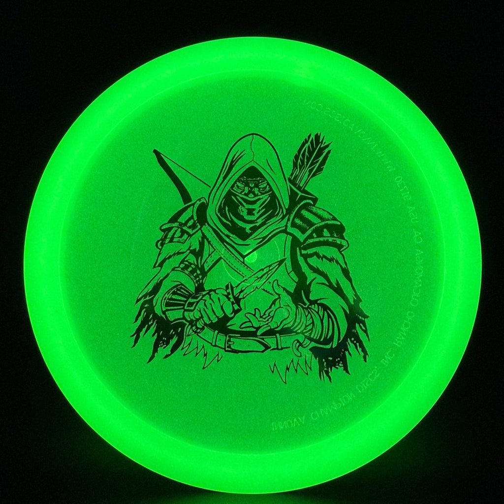 Classic Glow Champion Fairway Disc - Dark Rebel