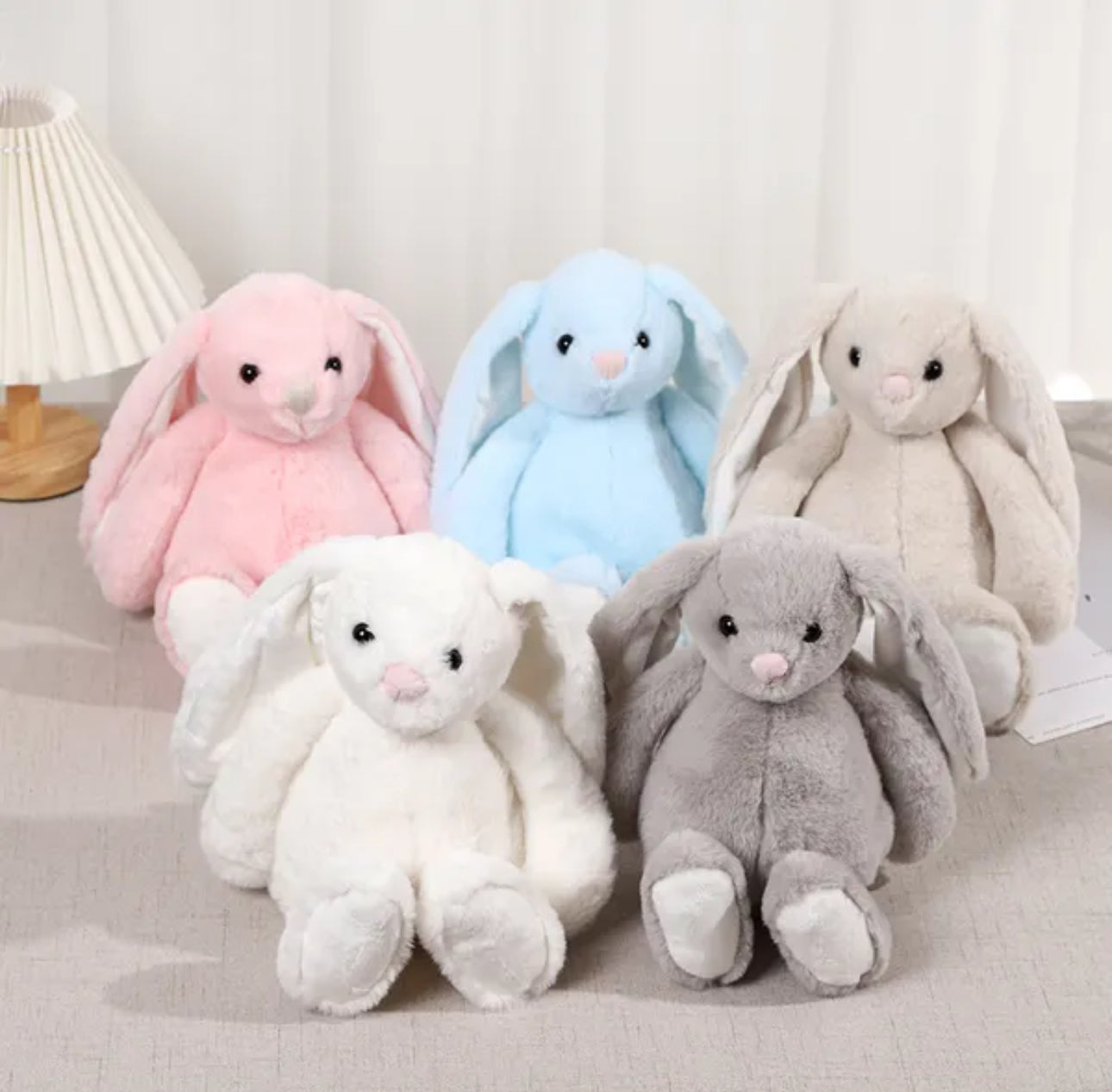 Sublimation blank ears & feet Easter bunny doll