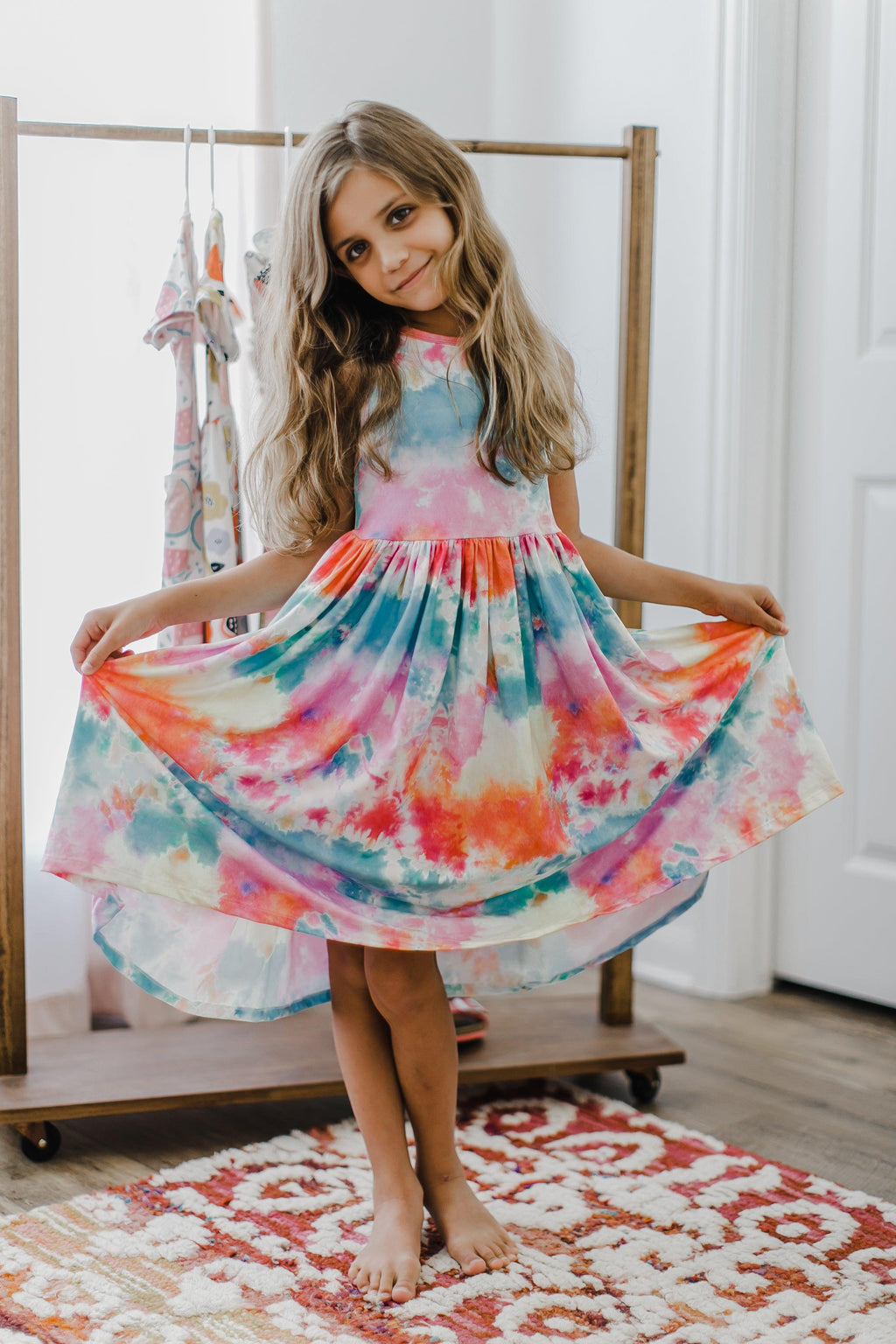 Robe Tourbillonnante Sans Manches Far Out