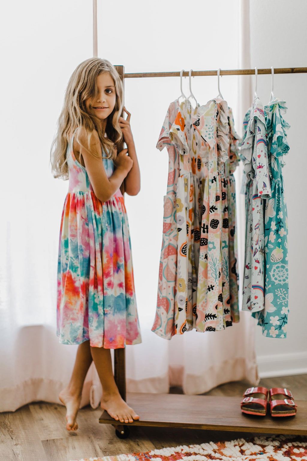 Robe Tourbillonnante Sans Manches Far Out