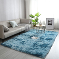 Faux Fur Shag Rug, 1 Count Soft Plush Rug, Comfortable Area Rug, Decorative Carpet for Home Living Room Bedroom, Contemporary Rugs