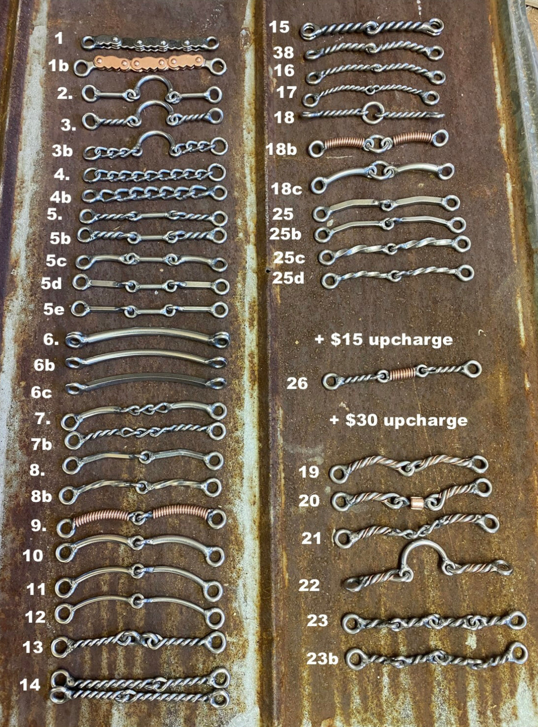 179-7" 3/8" Twisted #38 Mouth