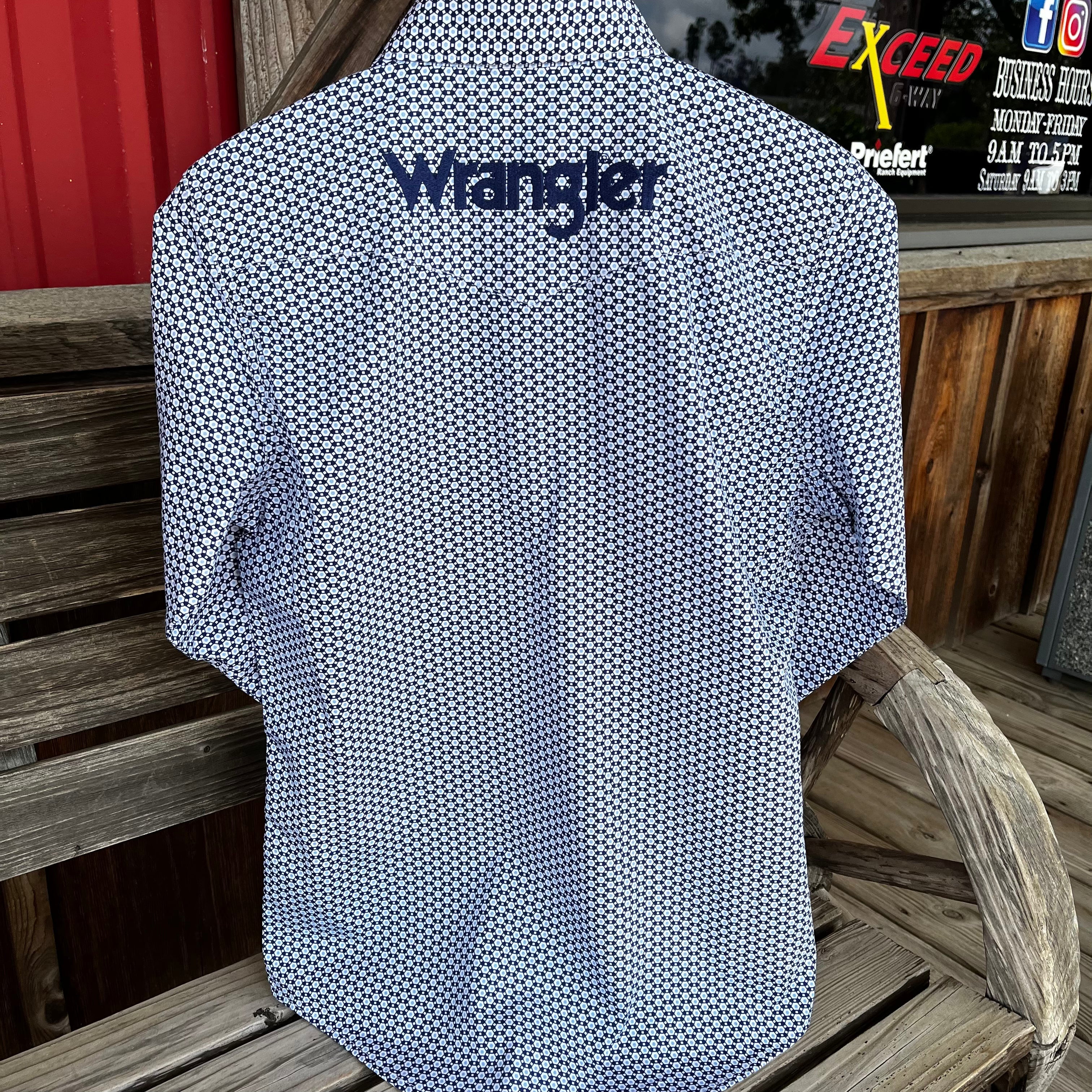 Blue Print Logo | Wrangler Mens