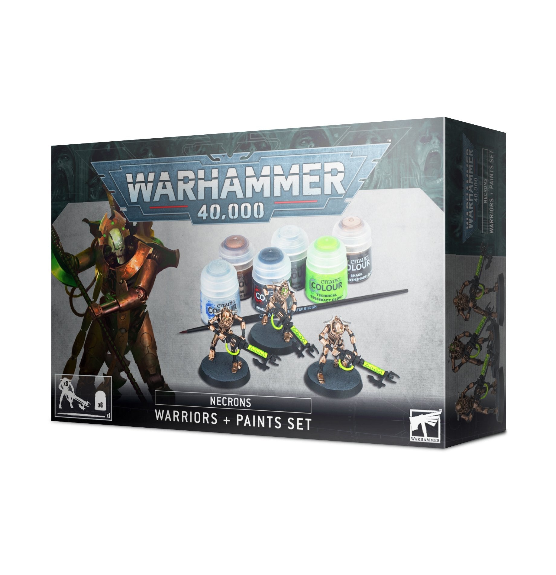 Warhammer 40K: Necron - Warriors + Paints Set