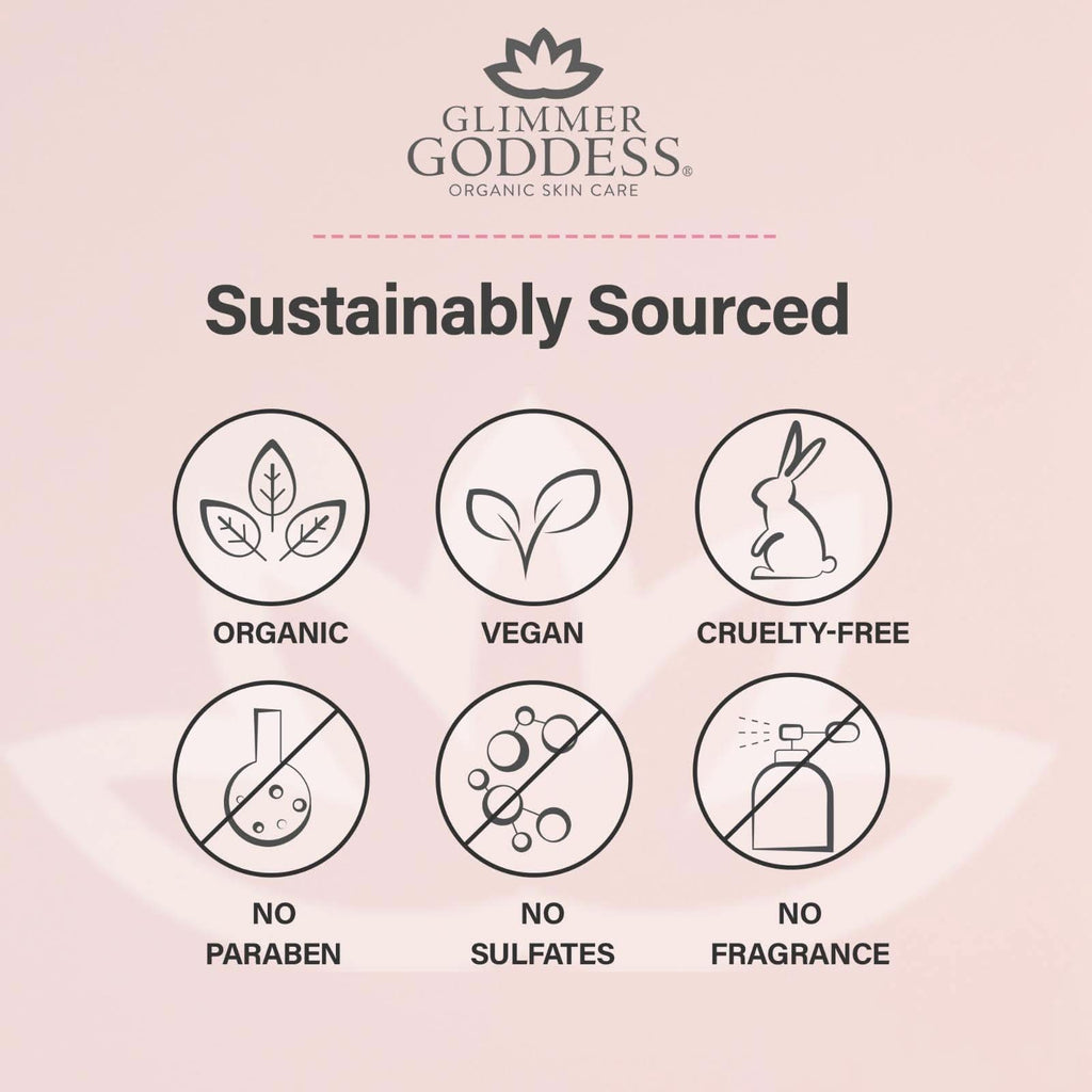 Glimmer Goddess Organic Shimmer Whipped Body Butter - Super Bronze (Level 3)