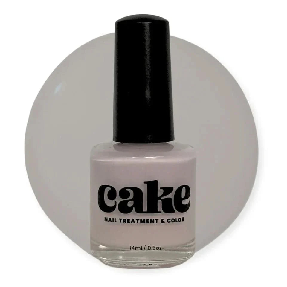 CAKE Nail Strengthening Polish - Gray-T' Expectations