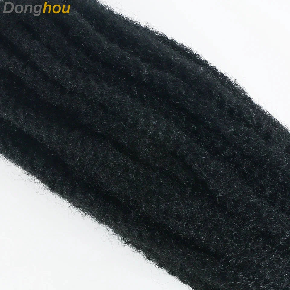 Cheveux Marley 18" pour tresses | Cheveux à tresser Afro Kinky Ombre | Extensions Kanekalon | 30 mèches/paquet
