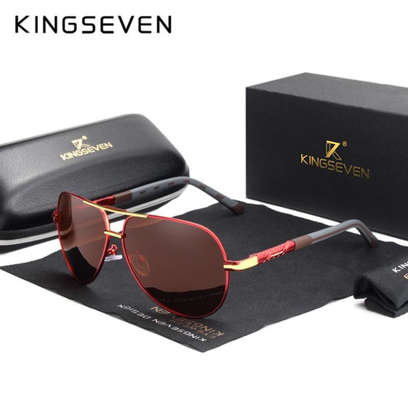 Été Luxe Aluminium Magnésium Homme Rétro Aviation Lunettes de Soleil Populaires Polarisées Homme Miroir Lunettes Accessoires de Lunettes Pour Homme