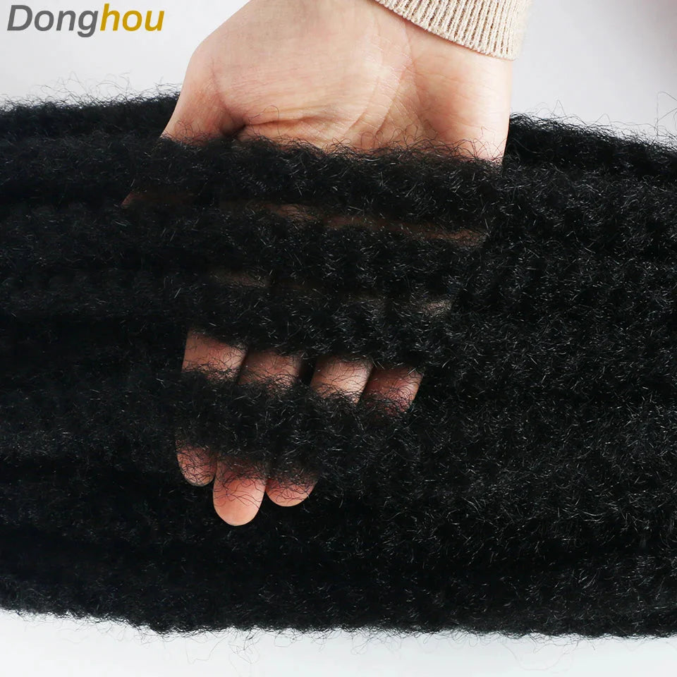 Cheveux Marley 18" pour tresses | Cheveux à tresser Afro Kinky Ombre | Extensions Kanekalon | 30 mèches/paquet