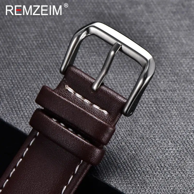 Amazfit Bands Calfskin Leather Watch Strap for Comfort and Durability