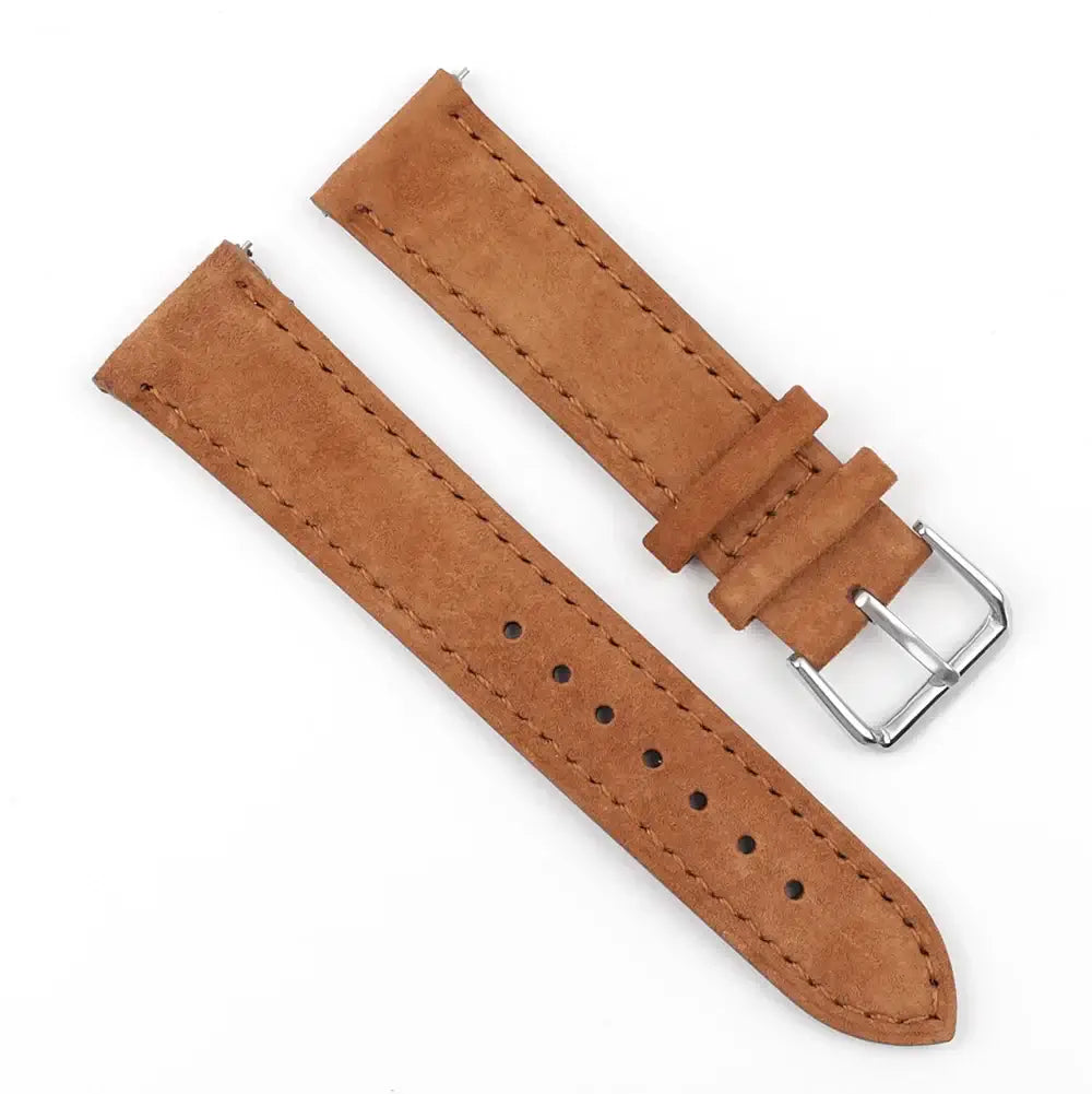 Ticwatch Suede Leather Strap - Soft, Stylish, Comfortable