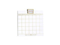 Magnetic Dry Erase 18in Wall Calendar