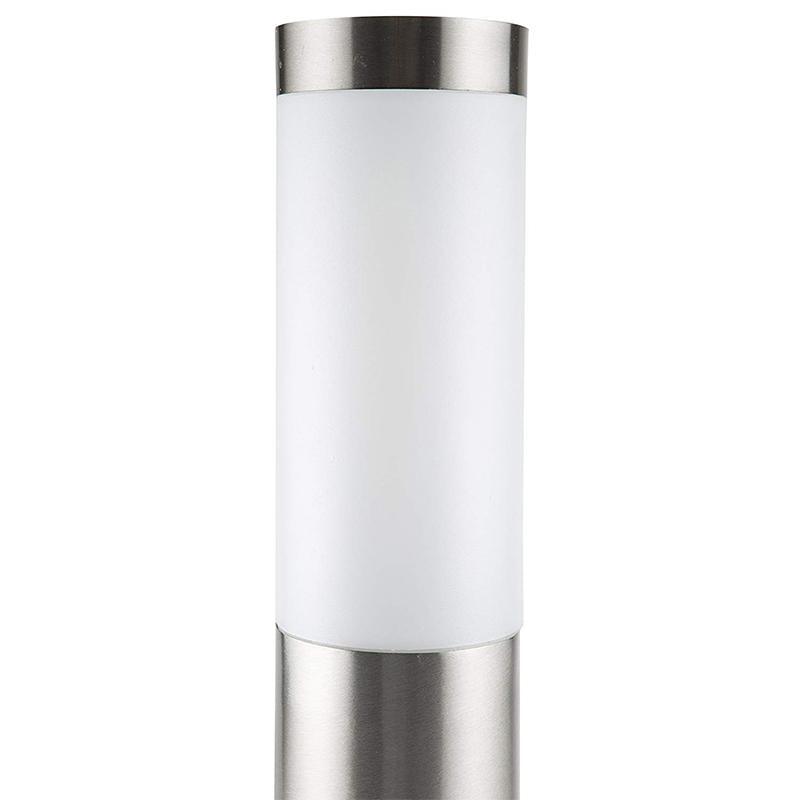 Lampe Solaire LED de Luxe en Acier Inoxydable pour Jardin, Allée, Entrée, Pelouse, Cour, Extérieur