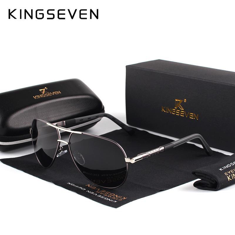 Été Luxe Aluminium Magnésium Homme Rétro Aviation Lunettes de Soleil Populaires Polarisées Homme Miroir Lunettes Accessoires de Lunettes Pour Homme
