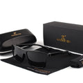 Lunettes de soleil originales femmes hommes de marque design monture TR90 lunettes de soleil pour hommes mode classique UV400 lunettes carrées S730