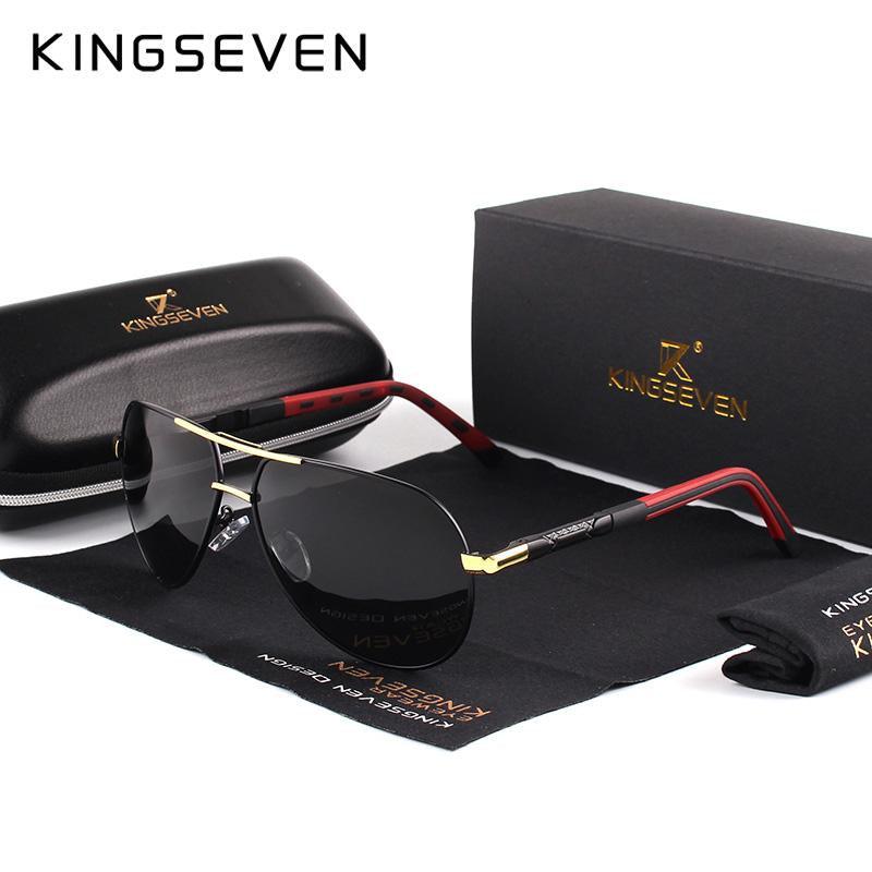 Été Luxe Aluminium Magnésium Homme Rétro Aviation Lunettes de Soleil Populaires Polarisées Homme Miroir Lunettes Accessoires de Lunettes Pour Homme
