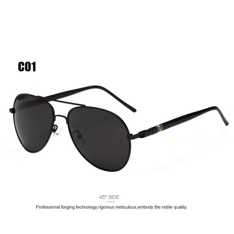 NOUVEAU 2020 Lunettes de soleil de luxe polarisées d'aviateur, populaires, de marque, pour homme et femme, lunettes de conduite, Oculos lentes de sol mujer UV400
