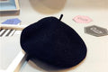 Baby Hat Beret British Painter Bud Of Pure Wool Cap For Girls In Modern New Retro Design