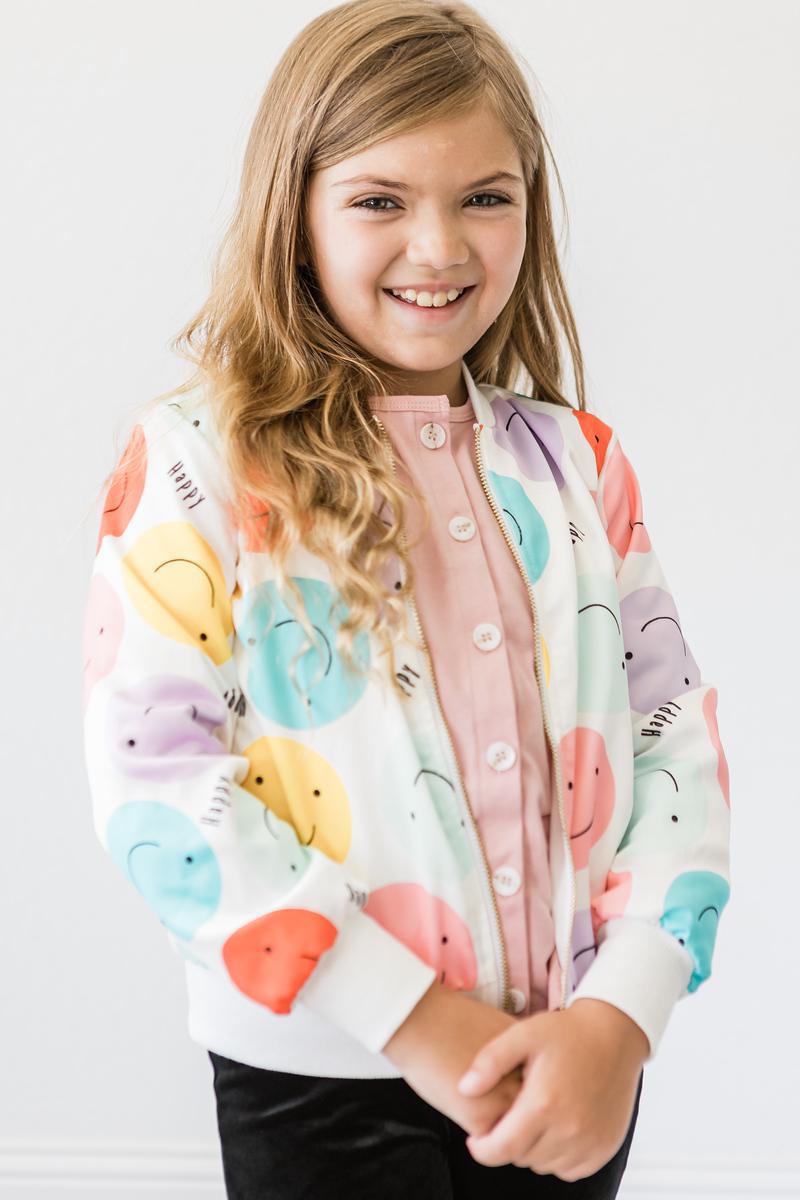 Blouson en satin Happy Days