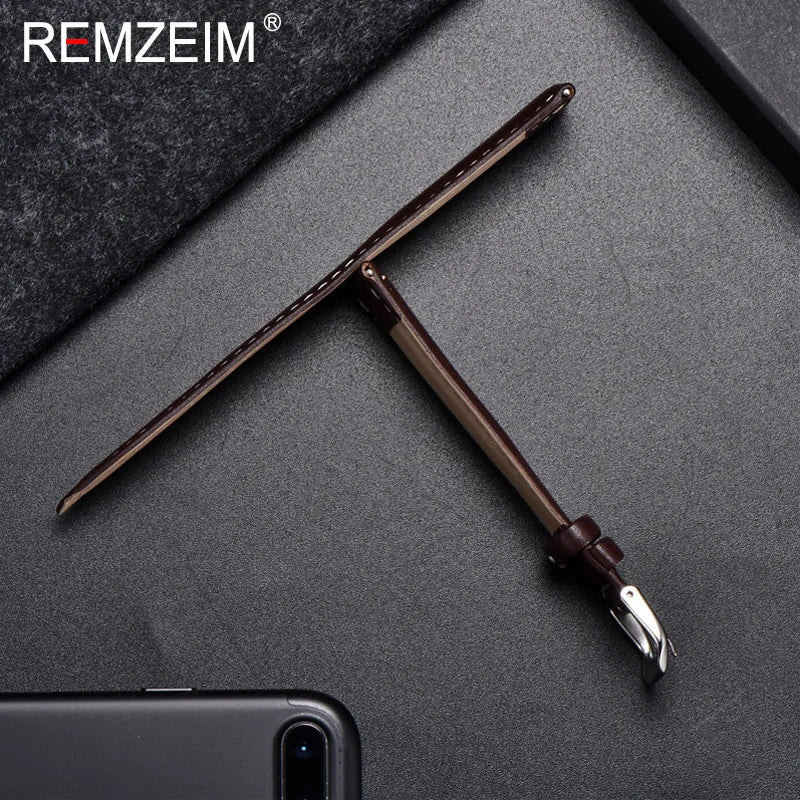 Amazfit Bands Calfskin Leather Watch Strap for Comfort and Durability