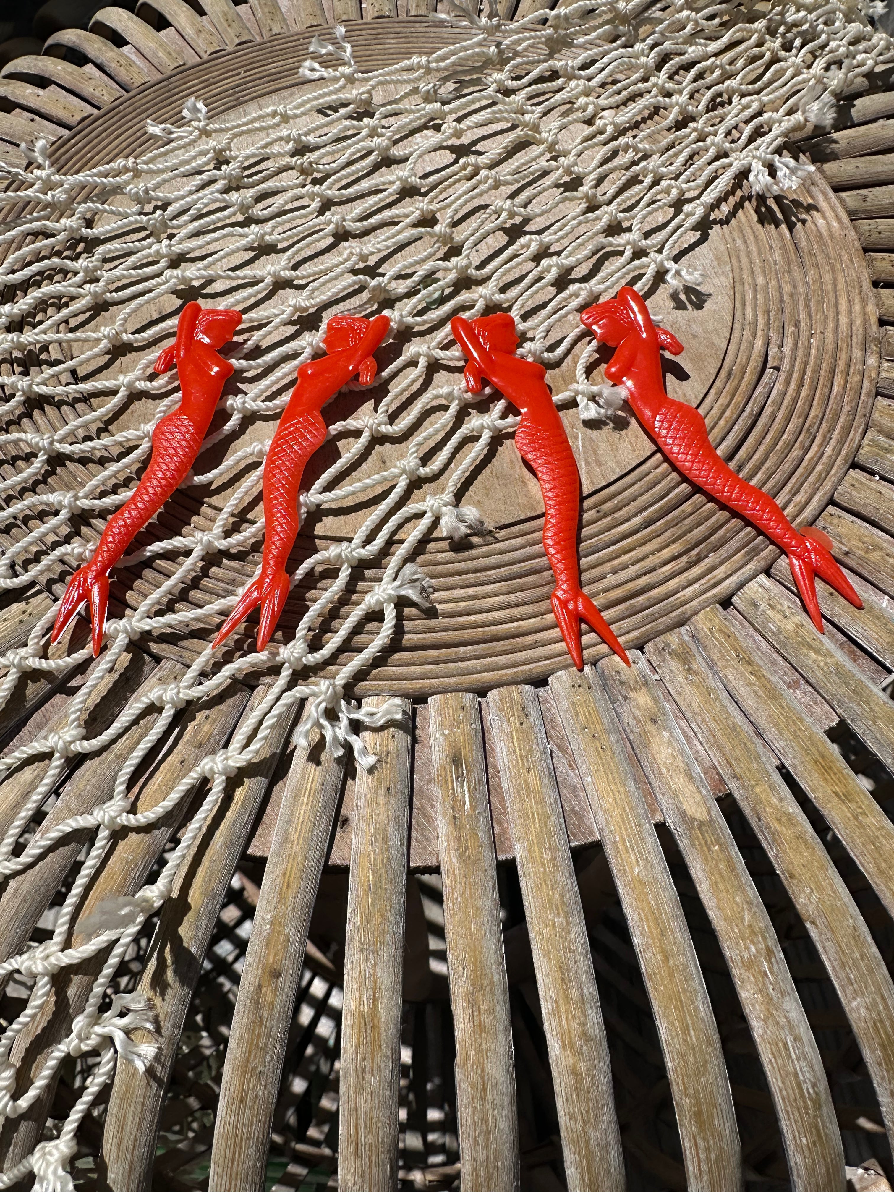 BULK 100 Party Pack 1950's Pin Up Mermaid Swizzle Skewers Sticks Cocktail Fork- Unique Garnish Picks