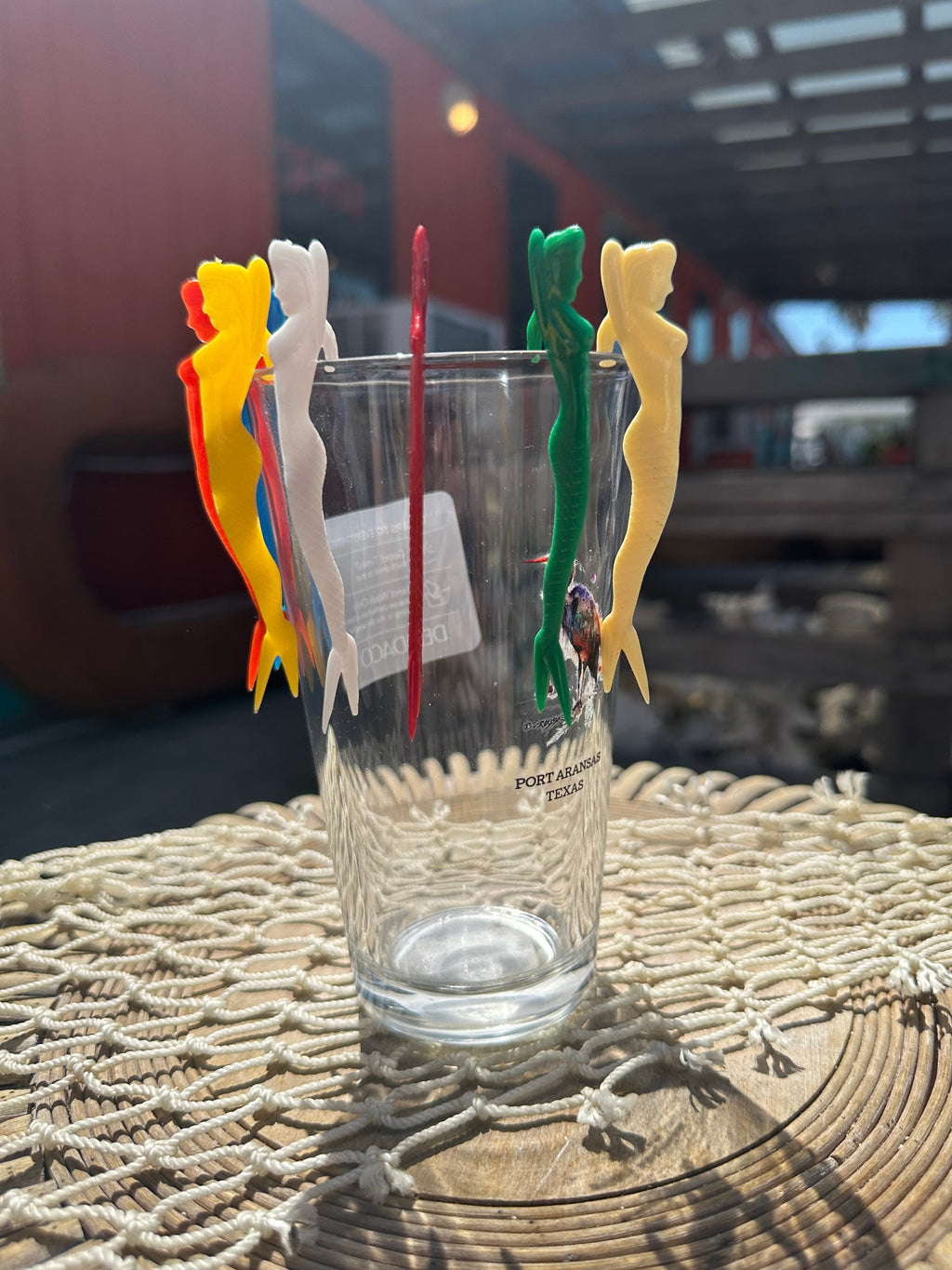 BULK 100 Party Pack 1950's Pin Up Mermaid Swizzle Skewers Sticks Cocktail Fork- Unique Garnish Picks