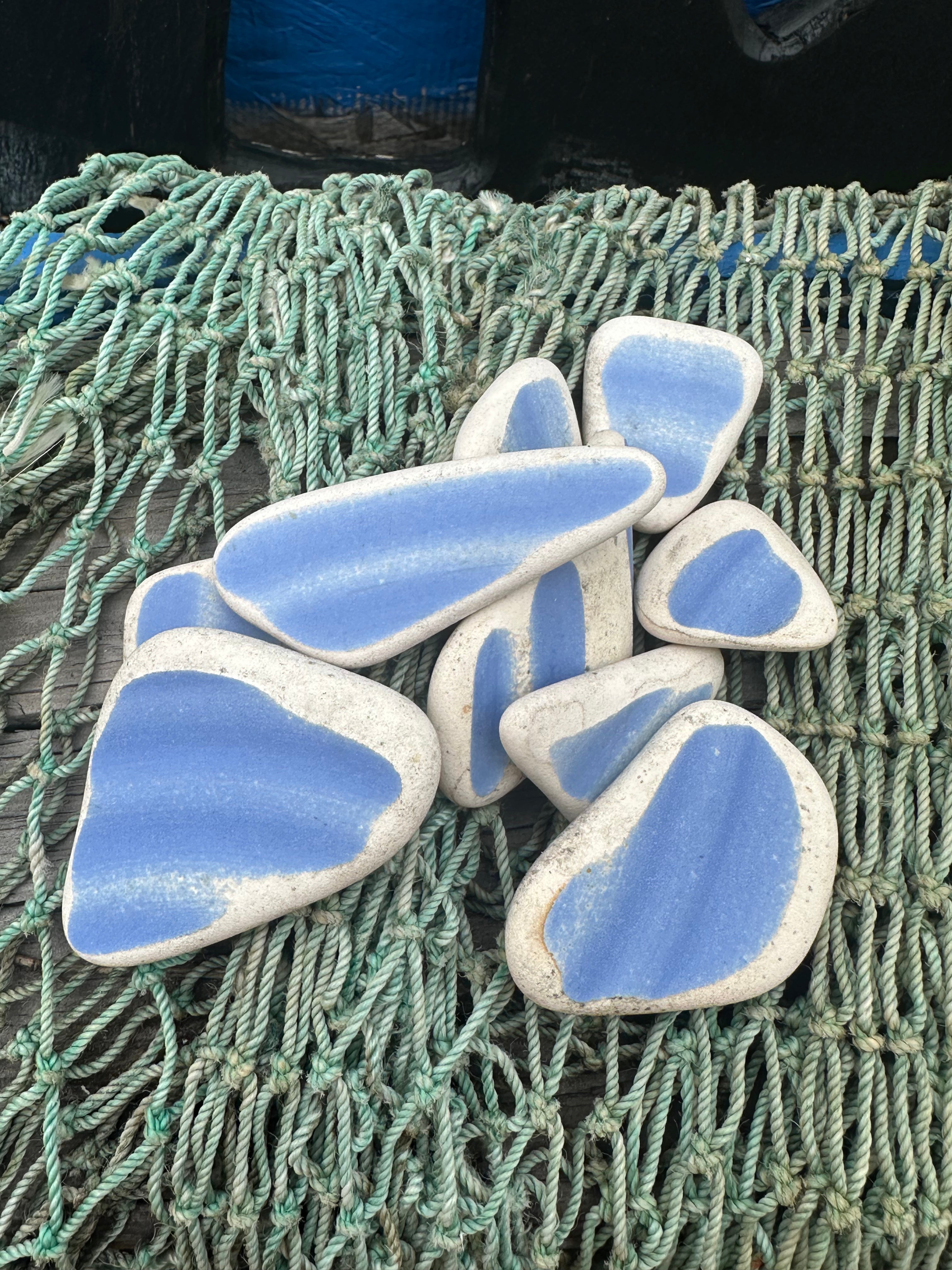 Hand Tumbled Pottery Pieces- Mosaic Crafts