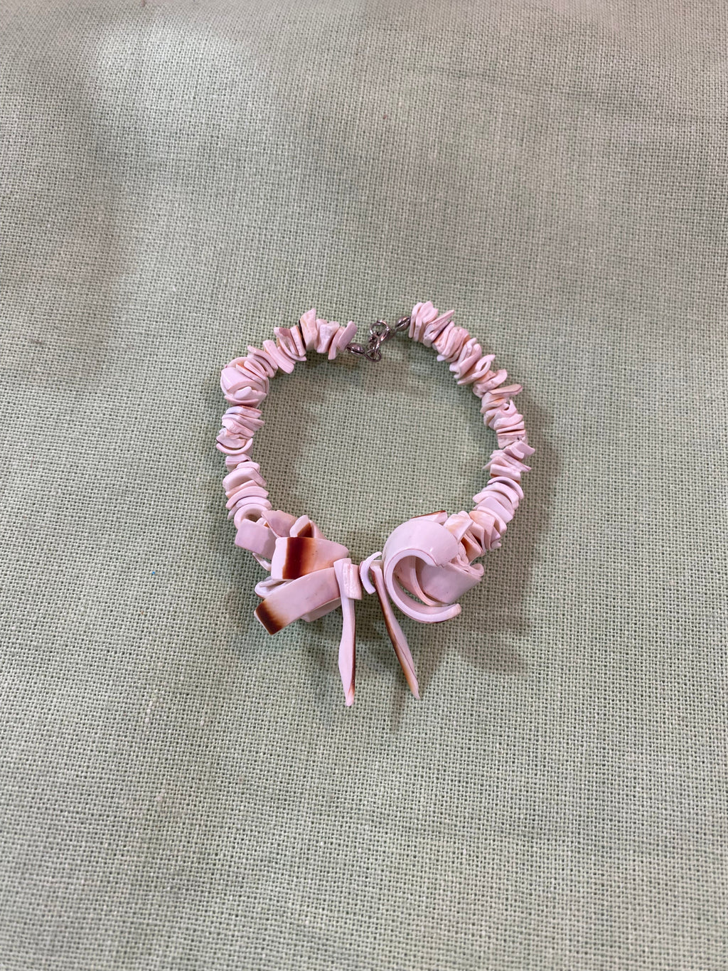 Vintage Carved Shell Bracelet