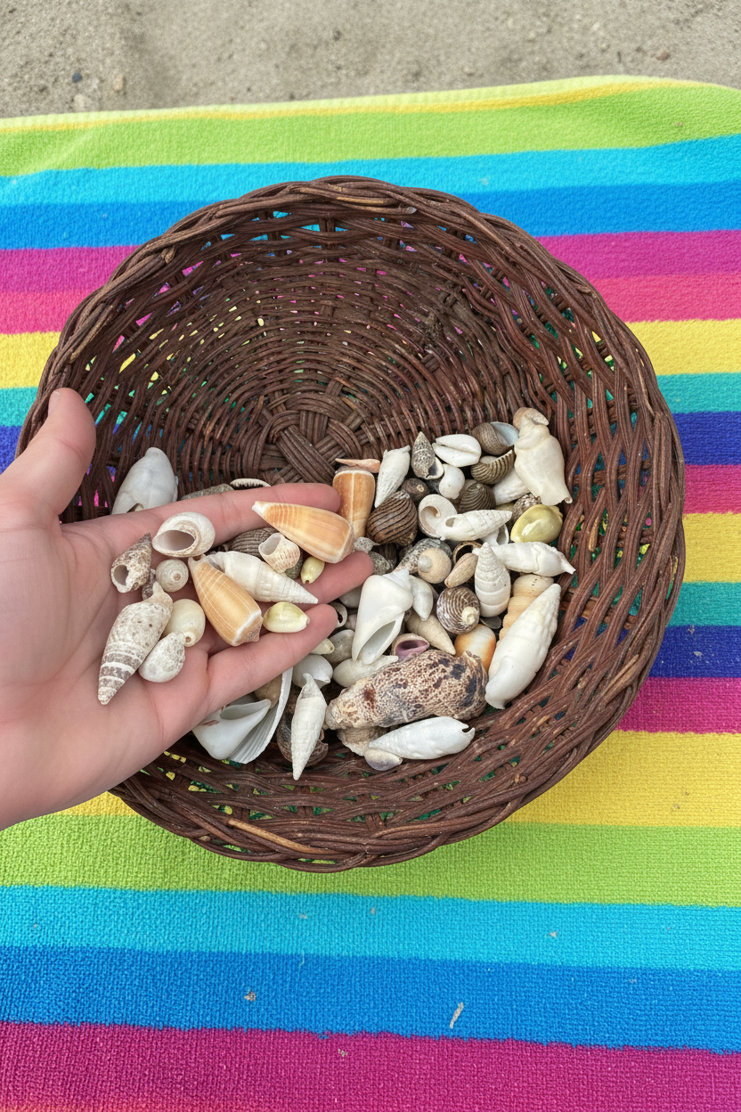 Crafting Mix of Natural Seashells