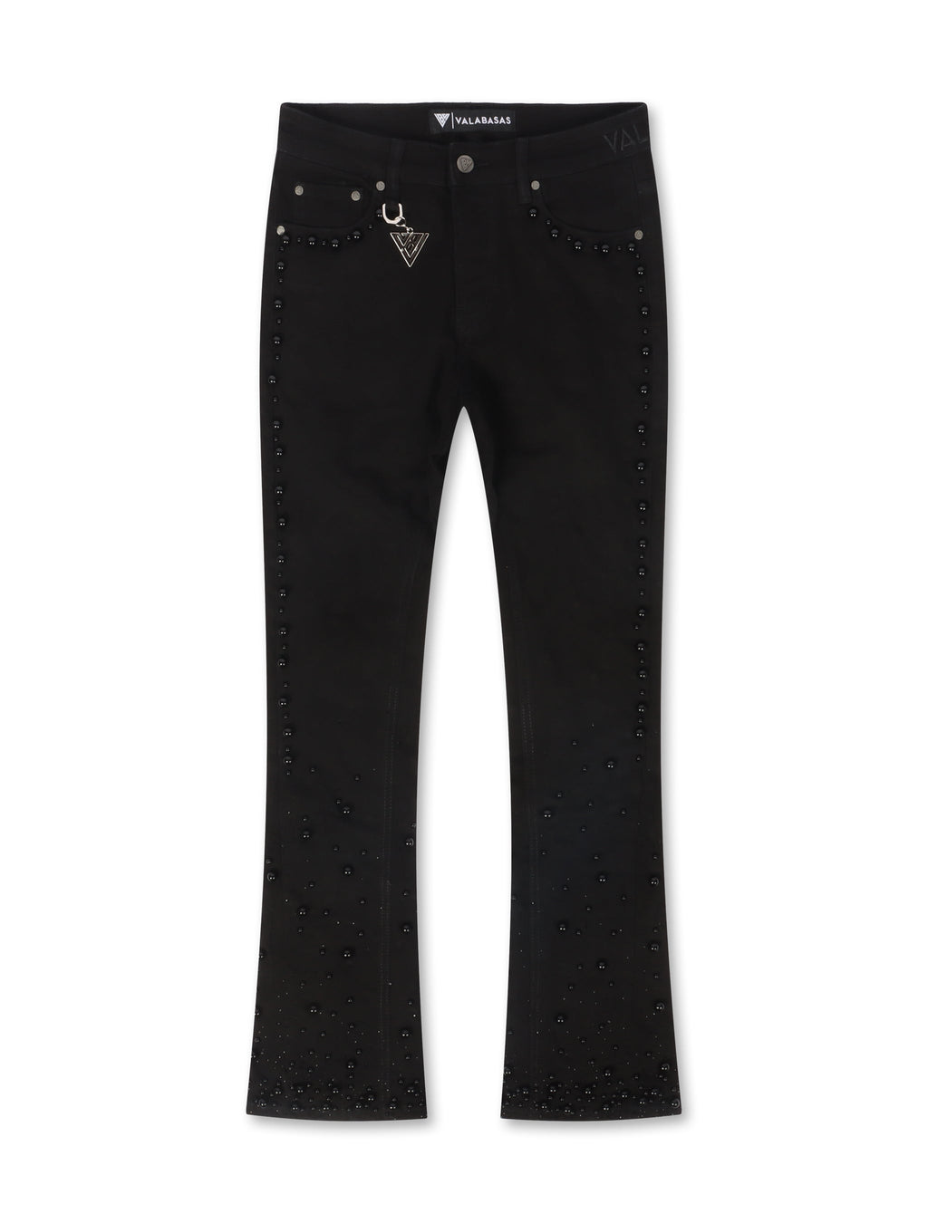 Valabasas Sheam Stacked Denim Jean - Black