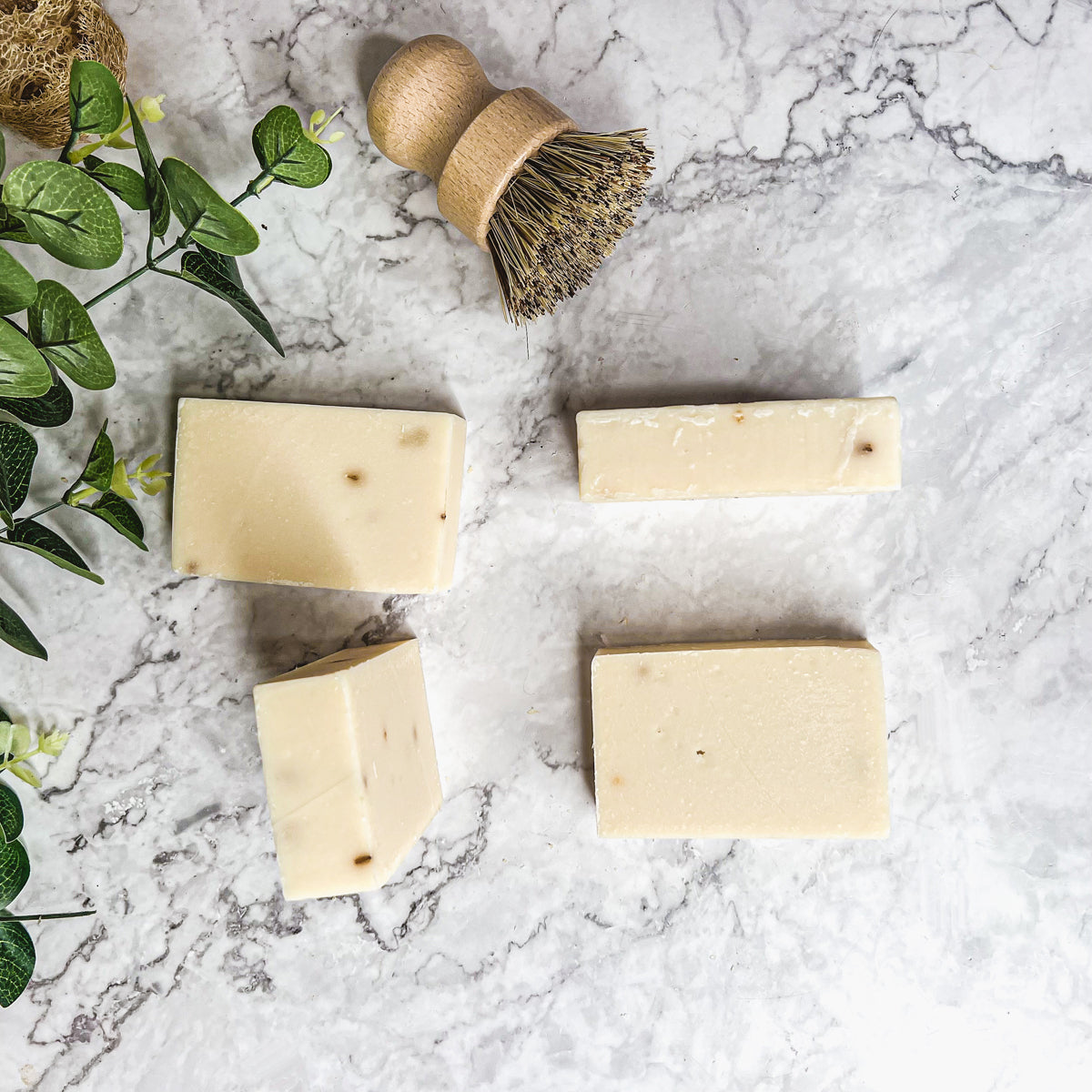 Lavender Ylang Ylang Exfoliating Soap Bar With Lavender Buds, Ylang Ylang and Natural Oils 6oz