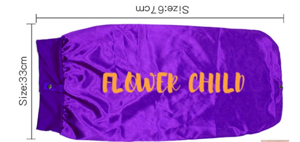 Bonnet en satin pour locs/tresses