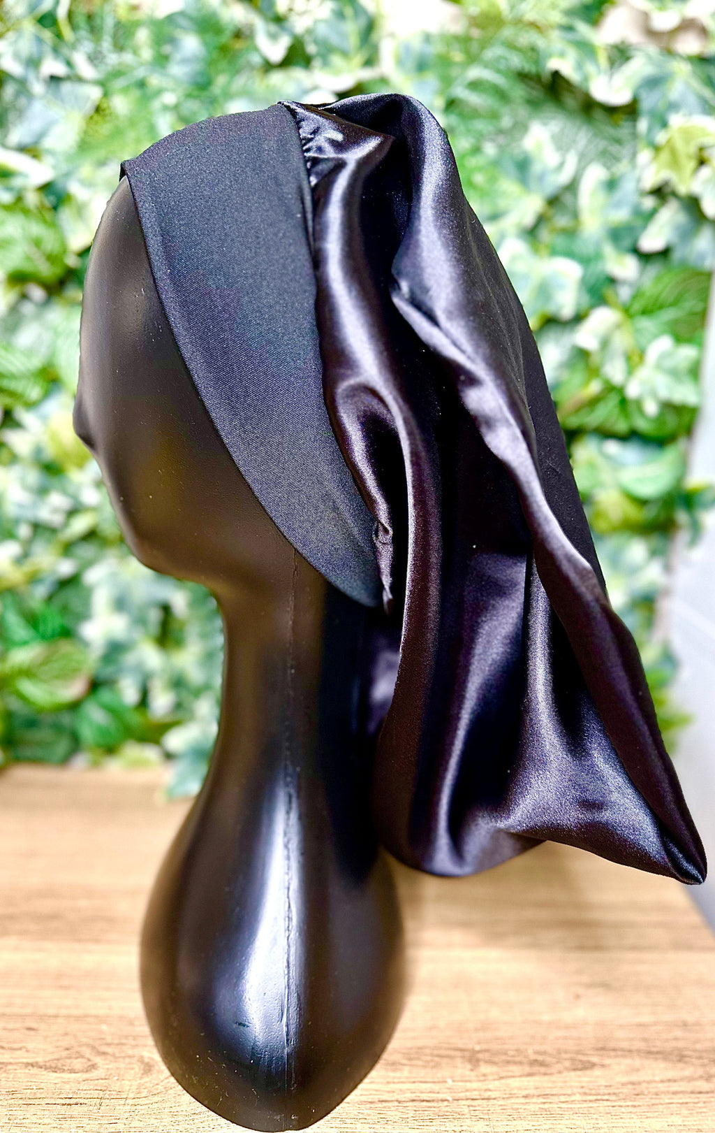 Bonnet en satin pour locs/tresses
