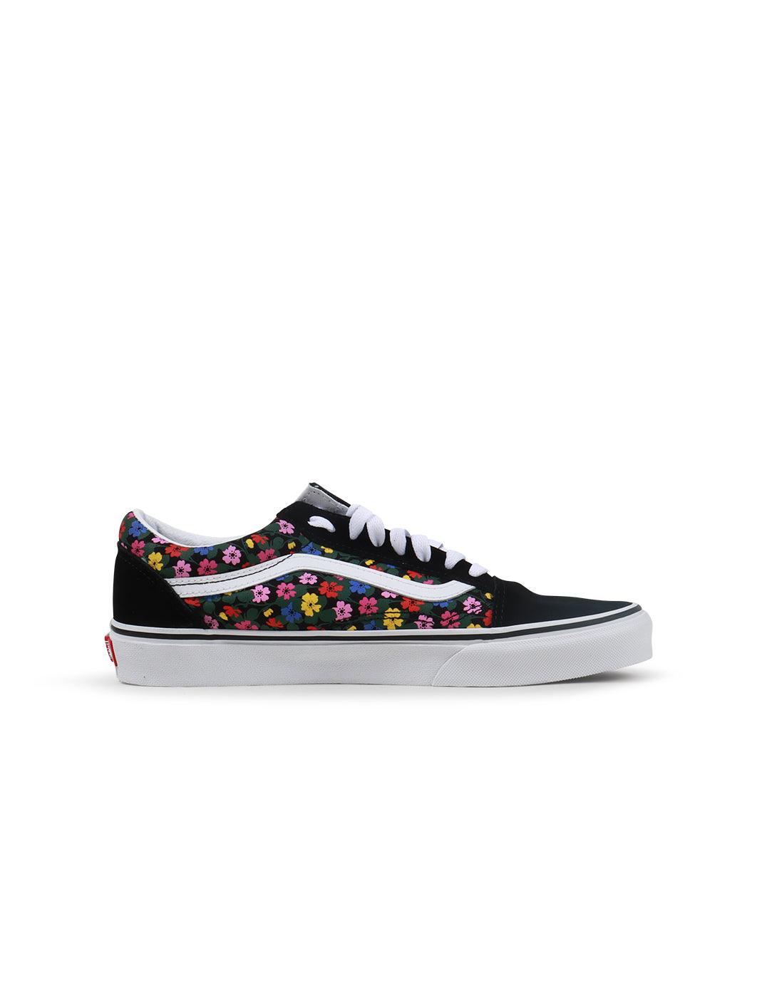 Vans Big Kids Old Skool - Floral Noir