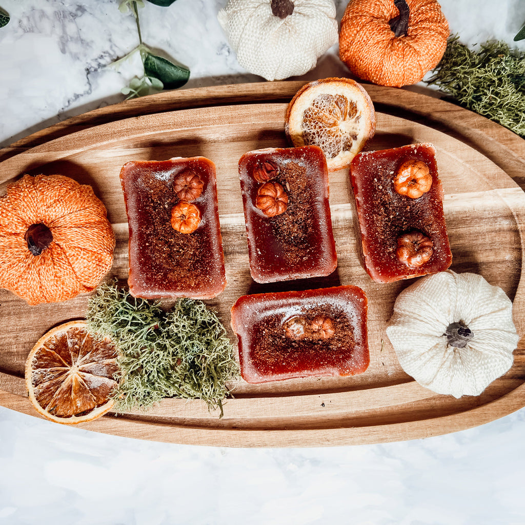 Pumpkin Buttercream XL Wax Melts Natural 4 Cubes 2oz Each Pumpkin Spice