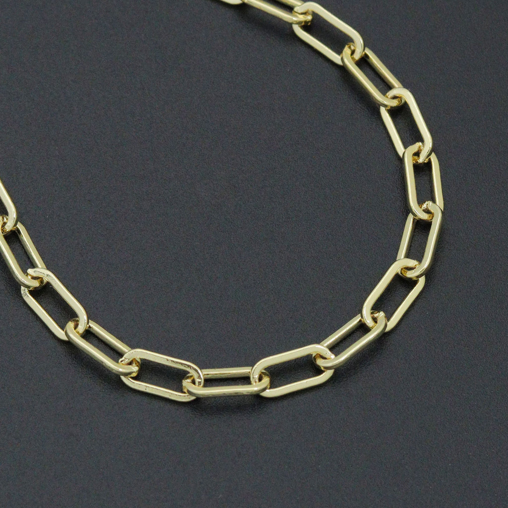 Small Link Paperclip Necklace Bracelet, sku#EF222