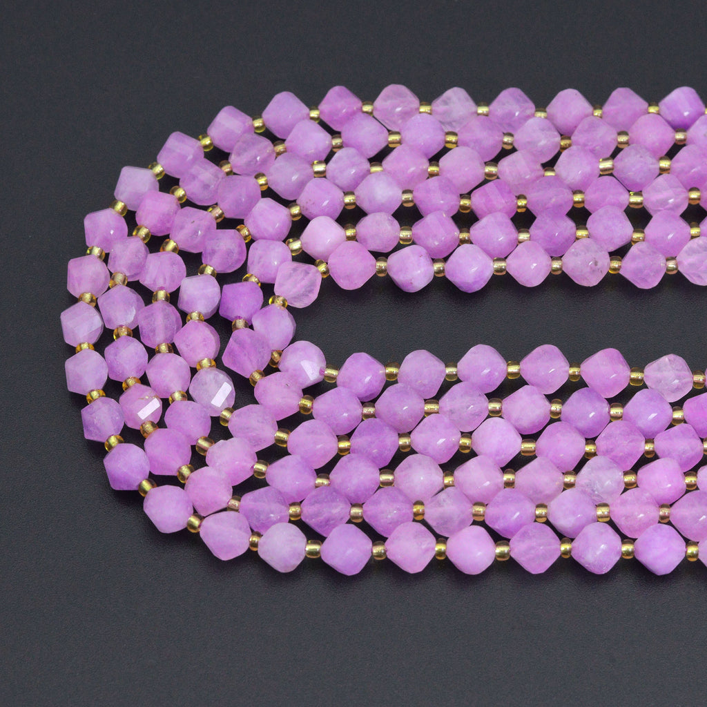 6x8mm Twisted Jade Bedas, Sku#U2242-1