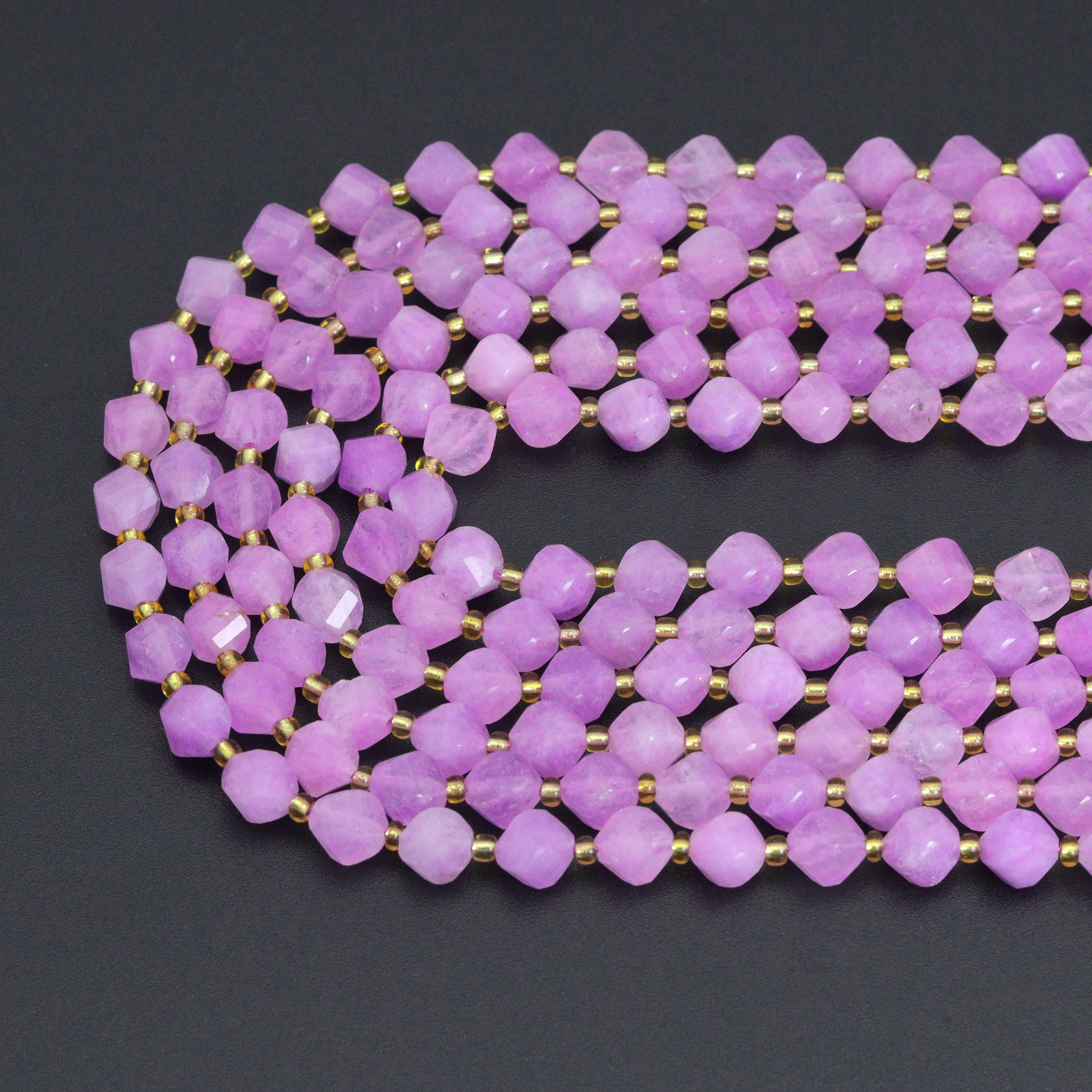 6x8mm Twisted Jade Bedas, Sku#U2242-1