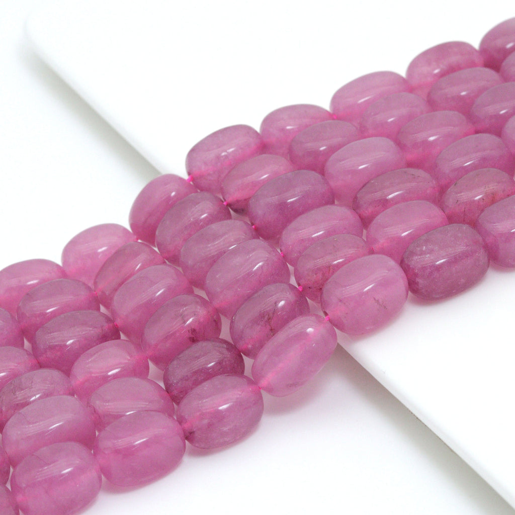 13x18mm Pink Tourmaline Nugget Beads, Sku#U2333