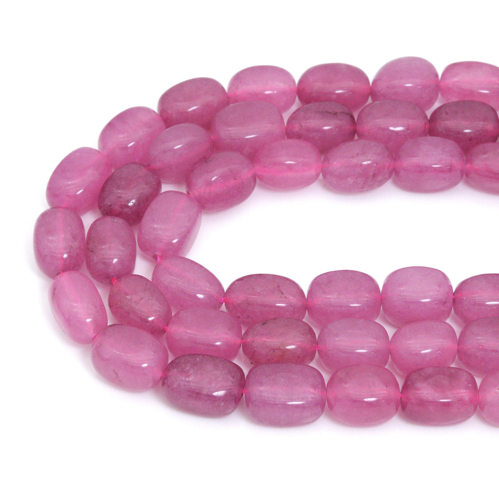 13x18mm Pink Tourmaline Nugget Beads, Sku#U2333