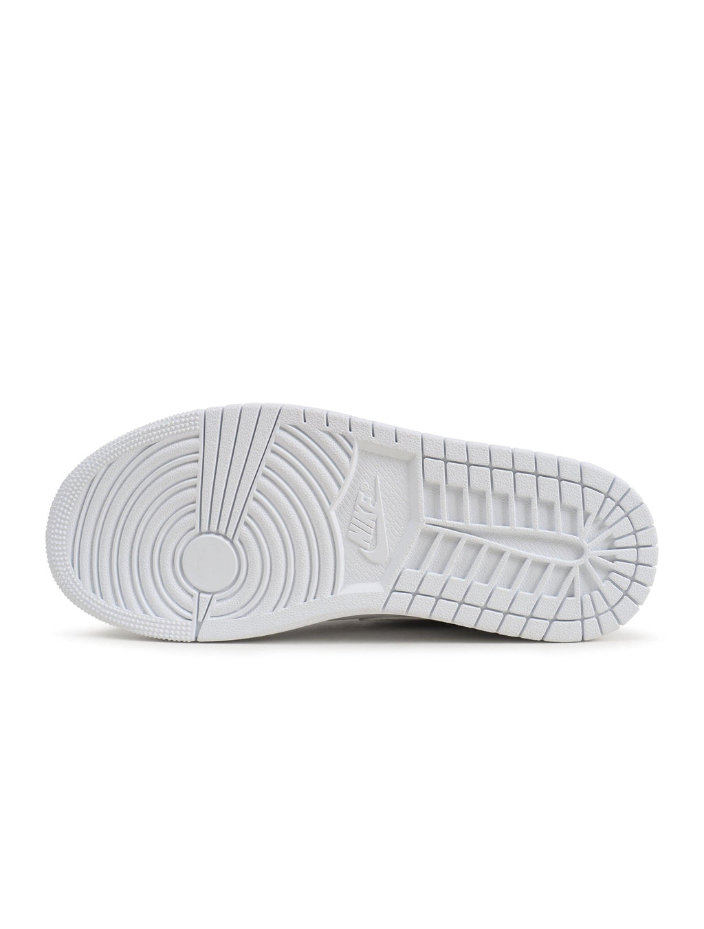 Air Jordan Homme 1 Mid - Triple Blanc
