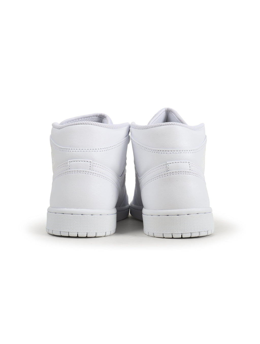 Air Jordan Homme 1 Mid - Triple Blanc