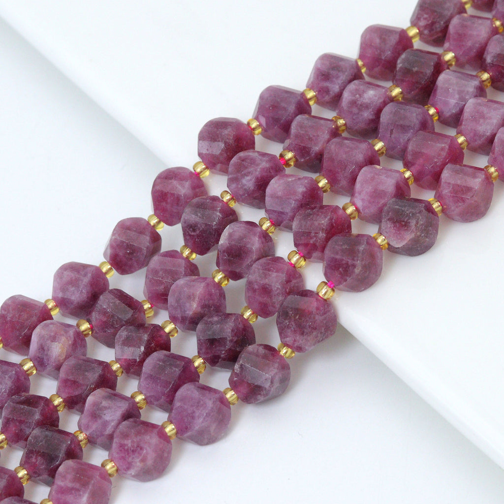 15 color 10mm Twisted Jade Beads, Sku#U2242-2