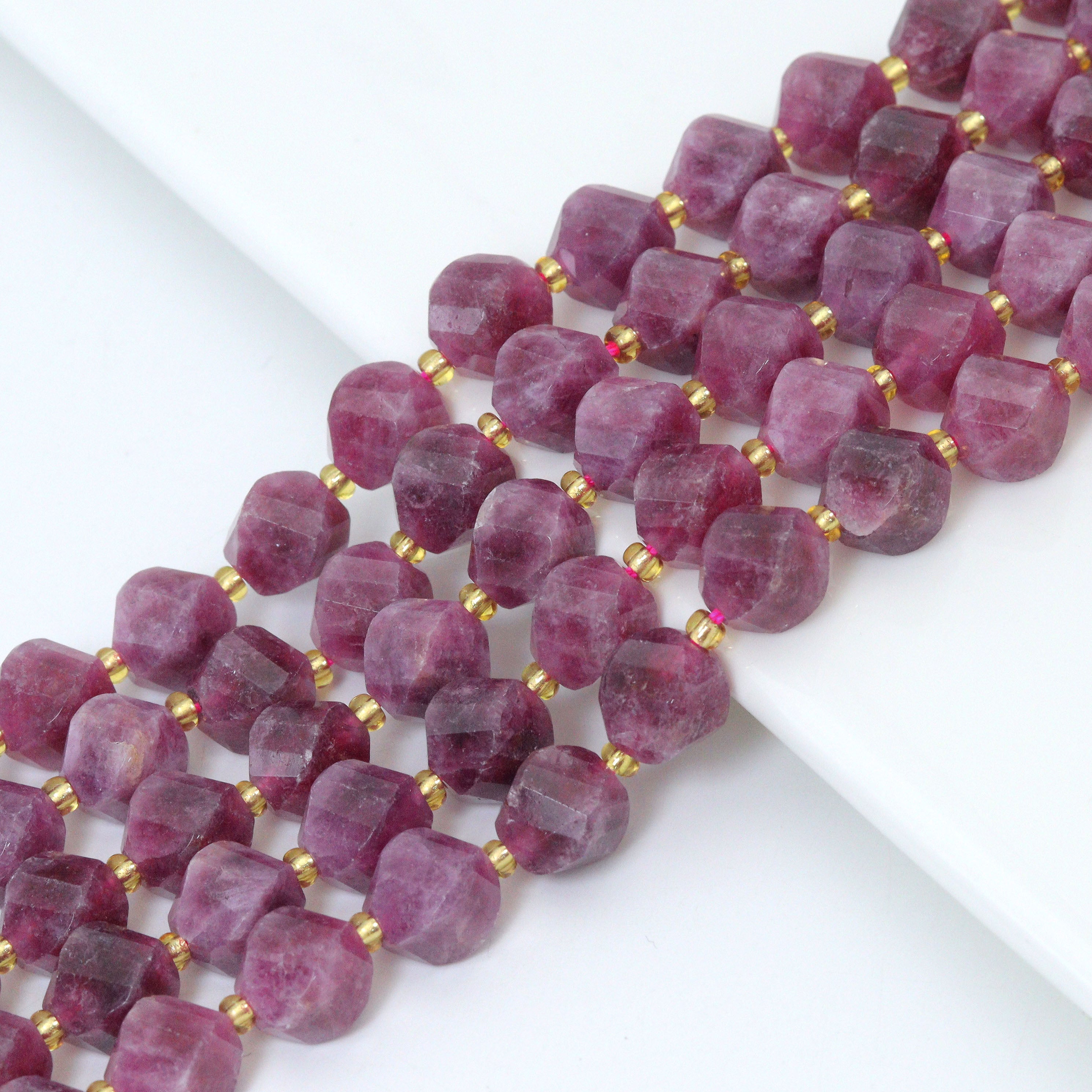 15 color 10mm Twisted Jade Beads, Sku#U2242-2