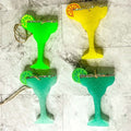 Margarita Car Air Freshener Scented Lime Cocktail Design Summer Car Freshie For Auto