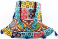 Handmade Cotton Patchwork Festival Jhola Tote Bag Tassel
