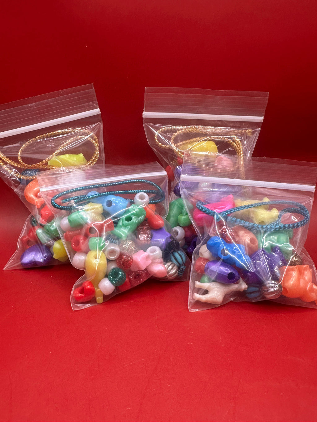 DIY Friendship Bracelet Kit – 1 oz Assorted Beads & String